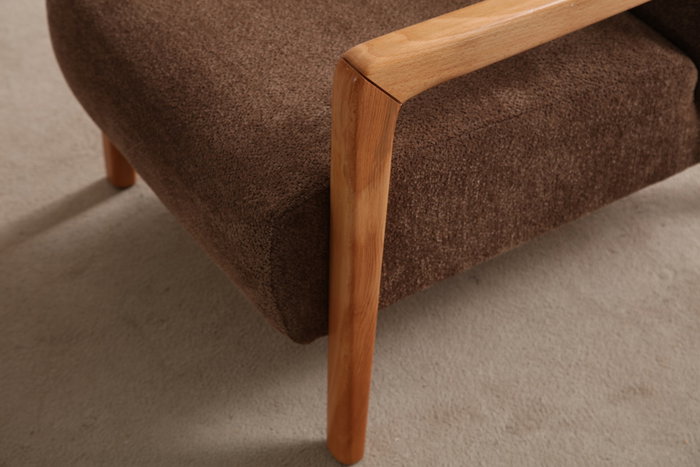 Atelier Del Sofa Lyke - Sillón de orejas Marrón Atelier Del Sofa Lyke - Sillón de orejas Marrón